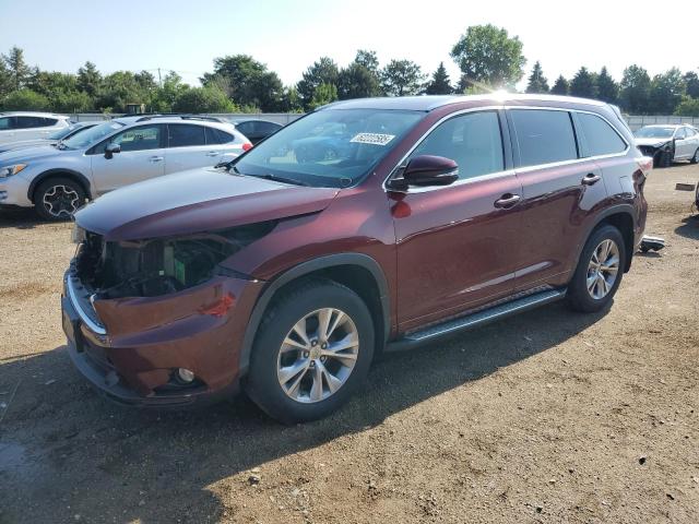 2015 TOYOTA HIGHLANDER XLE, null