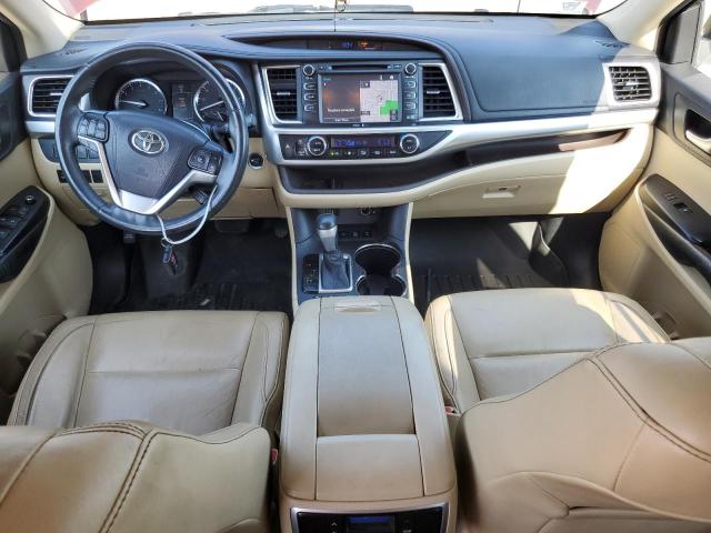 5TDJKRFH0FS223810 - 2015 TOYOTA HIGHLANDER XLE RED photo 8