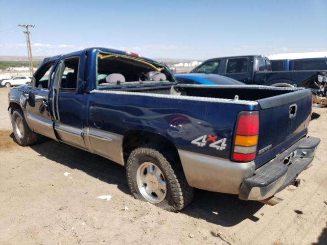 1GTEK19T41E278410 - 2001 GMC NEW SIERRA K1500 BLUE photo 2