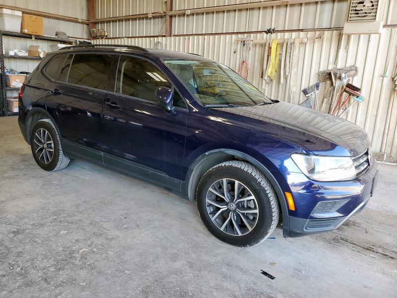 3VV1B7AX6MM003024 - 2021 VOLKSWAGEN TIGUAN S أزرق صورة 4