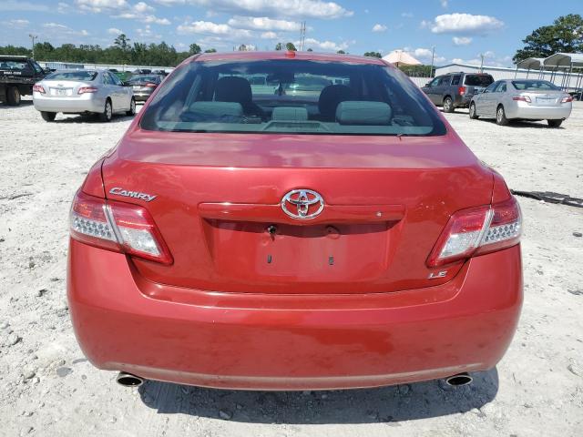 4T1BK3EK5BU632529 - 2011 TOYOTA CAMRY SE RED photo 6