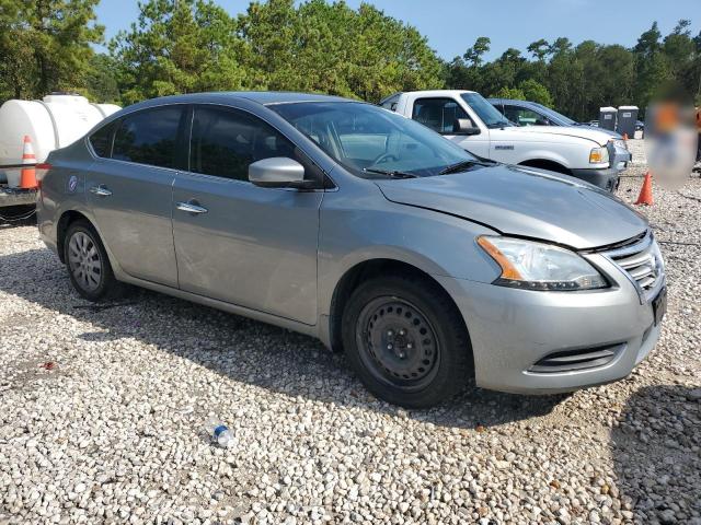 3N1AB7AP7EL618836 - 2014 NISSAN SENTRA S SILVER photo 4