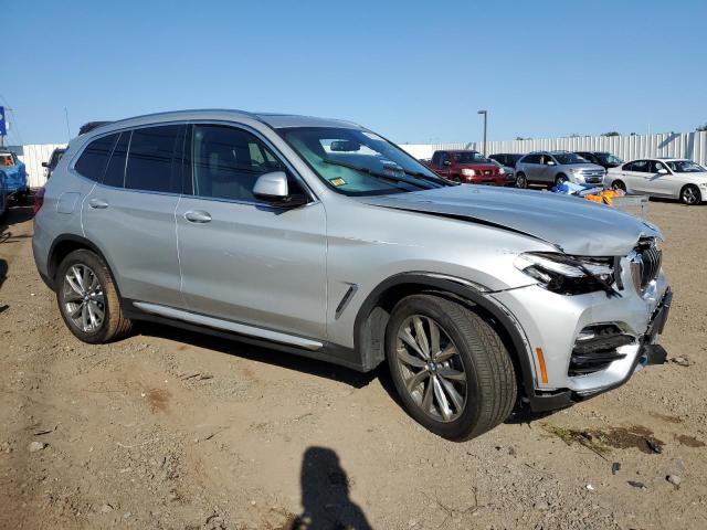 5UXTR9C51JLD69756 - 2018 BMW X3 XDRIVE30I SILVER photo 4