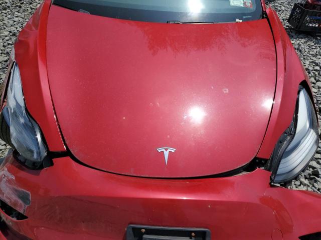 5YJ3E1EA6MF062211 - 2021 TESLA MODEL 3 红色 照片 11