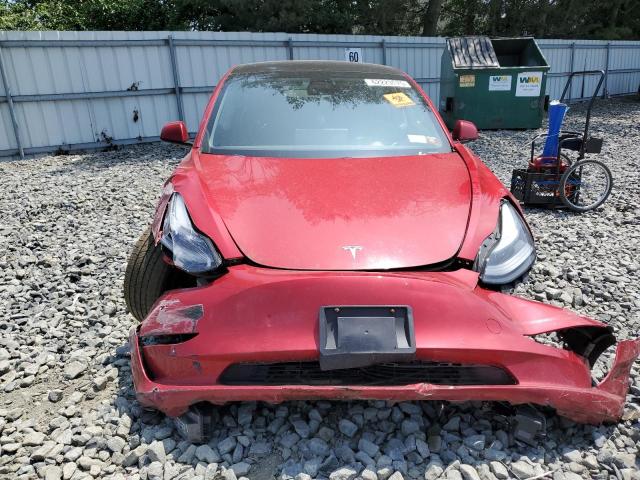 5YJ3E1EA6MF062211 - 2021 TESLA MODEL 3 红色 照片 5