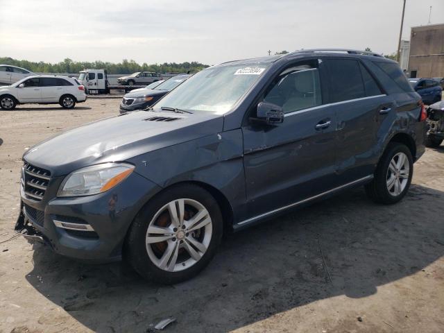 4JGDA5HB8FA530314 - 2015 MERCEDES-BENZ ML 350 4MATIC GRAY photo 1