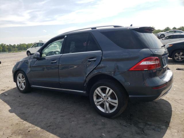 4JGDA5HB8FA530314 - 2015 MERCEDES-BENZ ML 350 4MATIC GRAY photo 2