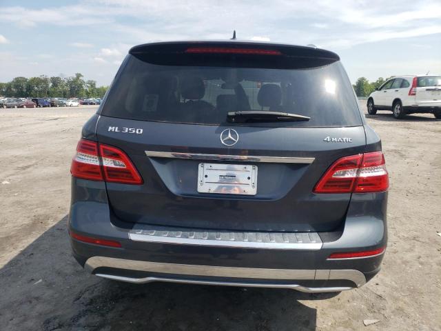 4JGDA5HB8FA530314 - 2015 MERCEDES-BENZ ML 350 4MATIC GRAY photo 6