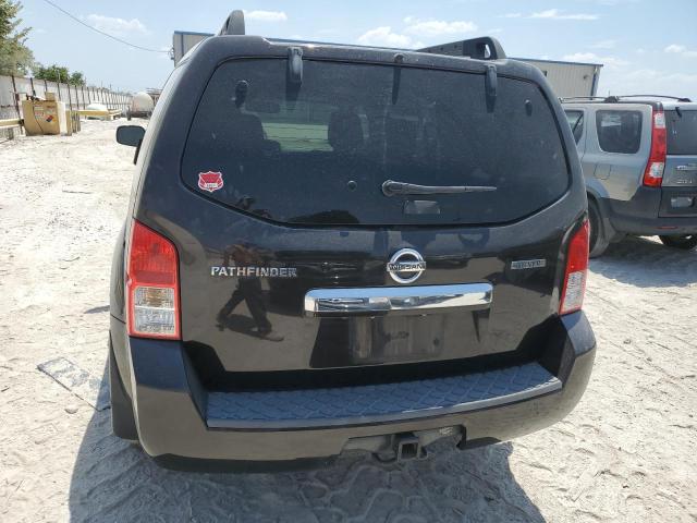 5N1AR1NN1CC600139 - 2012 NISSAN PATHFINDER S BLACK photo 6