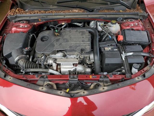 1G1ZG5ST4MF059832 - 2021 CHEVROLET MALIBU RS მუქწითელი ფოტო 11