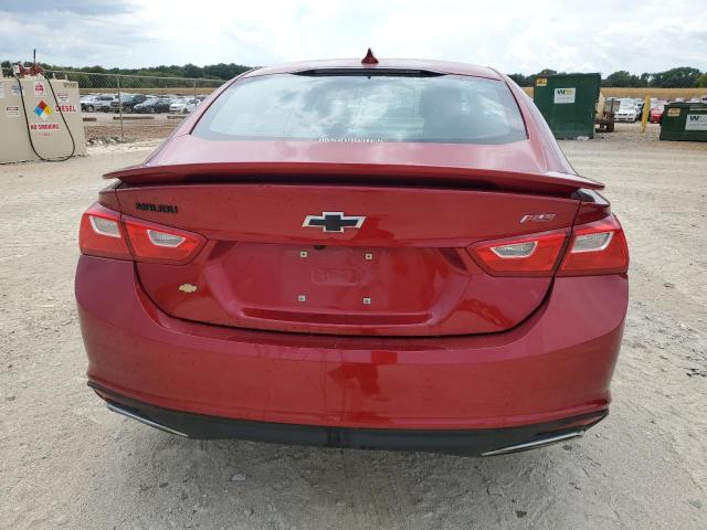 1G1ZG5ST4MF059832 - 2021 CHEVROLET MALIBU RS მუქწითელი ფოტო 6