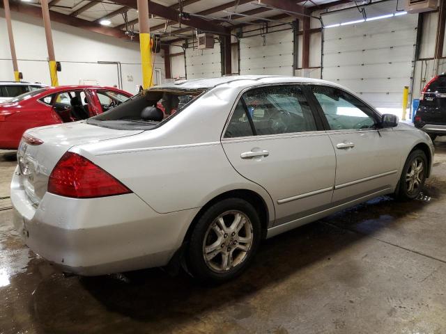 1HGCM568X6A081492 - 2006 HONDA ACCORD EX SILVER photo 3