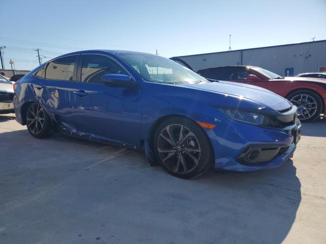 2HGFC2F87LH594355 - 2020 HONDA CIVIC SPORT BLUE photo 4