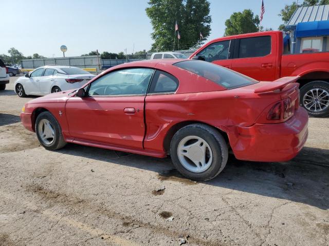 1FAFP4044WF101392 - 1998 FORD MUSTANG RED photo 2