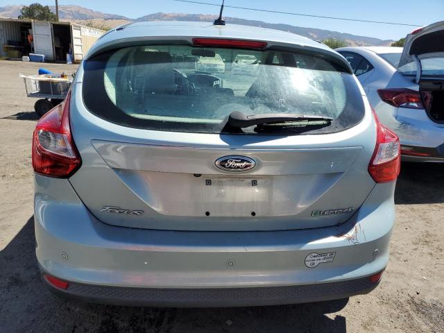 1FADP3R41EL238035 - 2014 FORD FOCUS BEV TURQUOISE photo 6