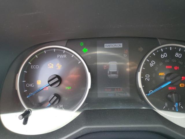 2T3RWRFV5LW061776 - 2020 TOYOTA RAV4 XLE BLUE photo 9