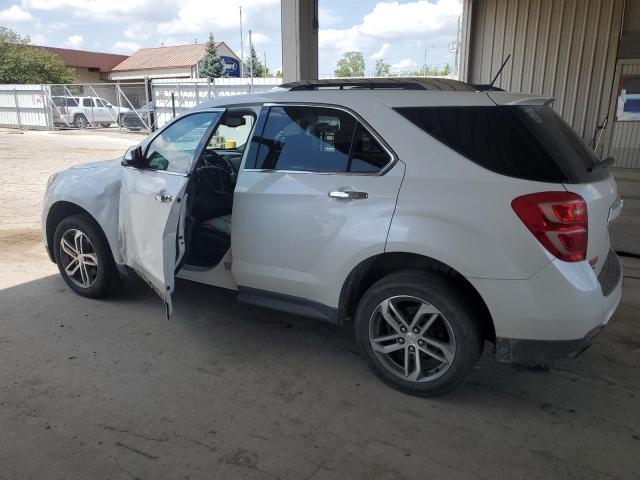 2GNFLGE33G6289543 - 2016 CHEVROLET EQUINOX LTZ WHITE photo 2