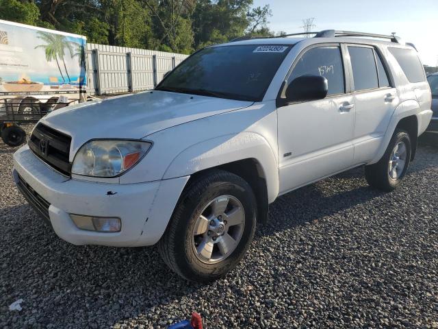 JTEZU14R440031666 - 2004 TOYOTA 4RUNNER SR5 WHITE photo 1