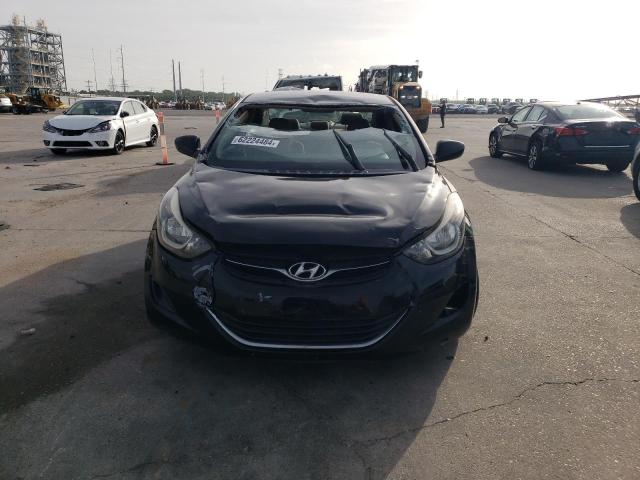 KMHDH4AEXCU425553 - 2012 HYUNDAI ELANTRA GLS BLACK photo 5