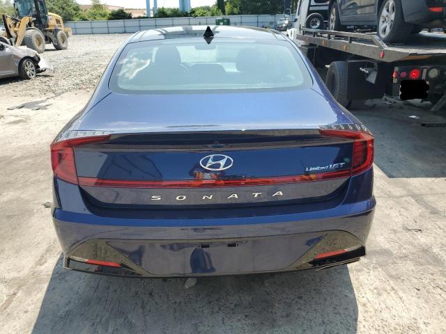 5NPEH4J21NH149632 - 2022 HYUNDAI SONATA LIMITED BLUE photo 6