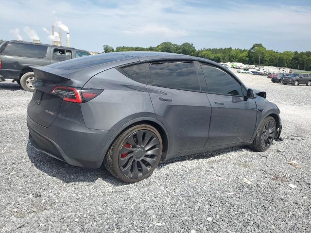 5YJYGDEF4MF072409 - 2021 TESLA MODEL Y GRAY photo 3