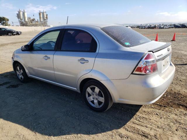 KL1TD5DE6BB153050 - 2011 CHEVROLET AVEO LS SILVER photo 2