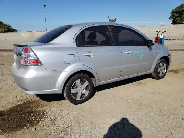 KL1TD5DE6BB153050 - 2011 CHEVROLET AVEO LS SILVER photo 3