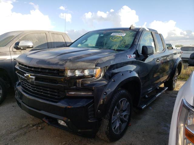 1GCRYEED0KZ260938 - 2019 CHEVROLET SILVERADO K1500 RST BLACK photo 2