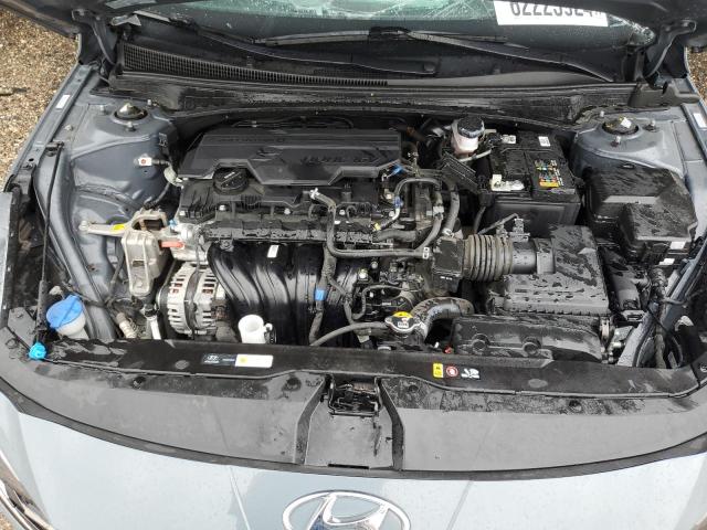 KMHLN4AG4NU268403 - 2022 HYUNDAI ELANTRA SEL GRAY photo 11