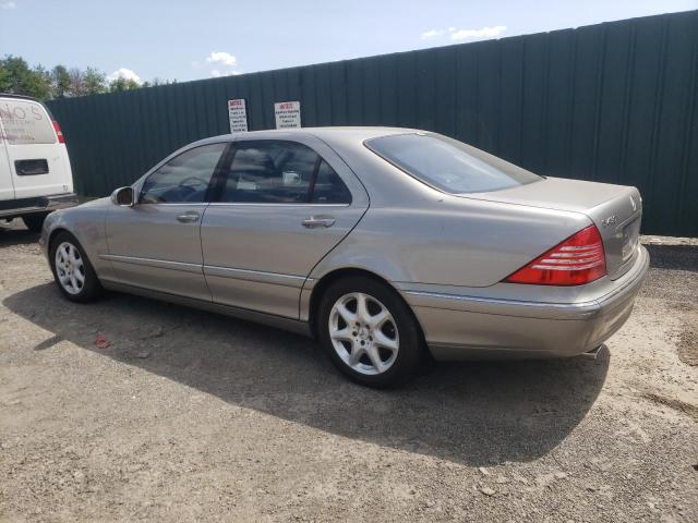 WDBNG83J54A407900 - 2004 MERCEDES-BENZ S 430 4MATIC SILVER photo 2