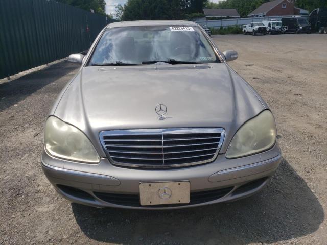 WDBNG83J54A407900 - 2004 MERCEDES-BENZ S 430 4MATIC SILVER photo 5