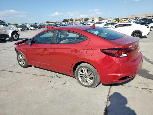 5NPD84LF0KH411728 - 2019 HYUNDAI ELANTRA SEL RED photo 2