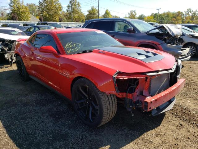 2G1FZ1EP4D9801689 - 2013 CHEVROLET CAMARO ZL1 RED photo 1