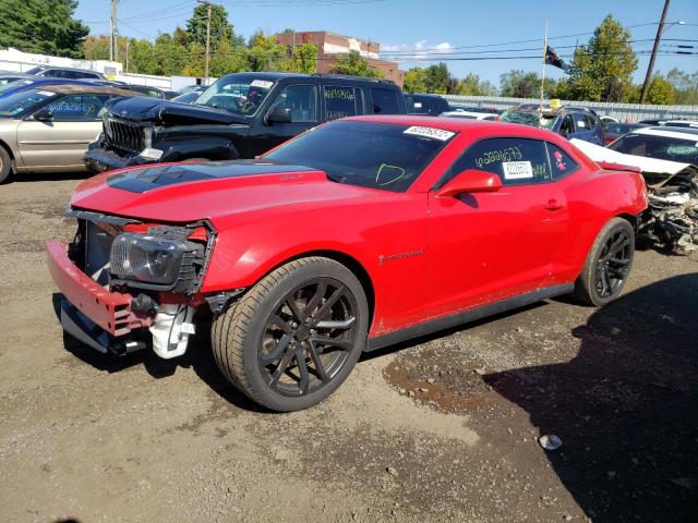 2G1FZ1EP4D9801689 - 2013 CHEVROLET CAMARO ZL1 RED photo 2