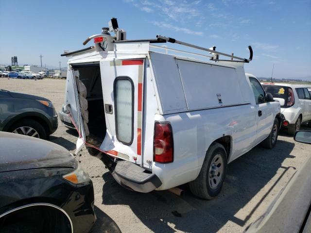 1GCEC14XX7Z149757 - 2007 CHEVROLET SILVERADO C1500 CLASSIC WHITE photo 3