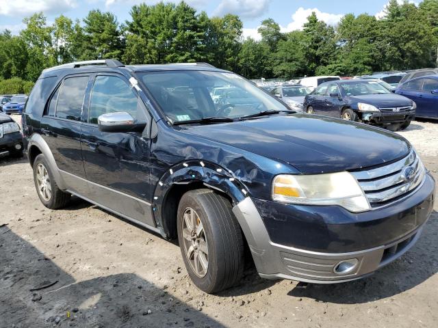 1FMDK02WX9GA02612 - 2009 FORD TAURUS X SEL BLUE photo 4