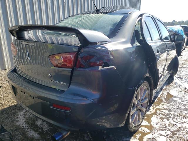 JA3AU86W59U015844 - 2009 MITSUBISHI LANCER GTS GRAY photo 4