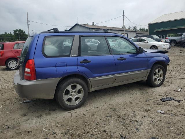 JF1SG65644G727665 - 2004 SUBARU FORESTER 2.5XS ლურჯი ფოტო 3