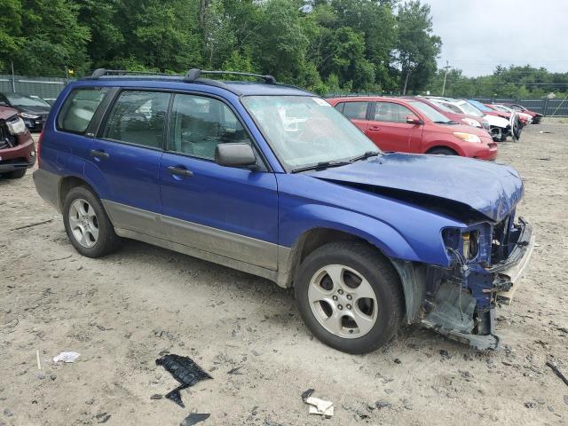 JF1SG65644G727665 - 2004 SUBARU FORESTER 2.5XS ლურჯი ფოტო 4