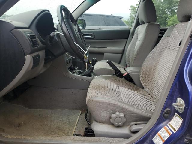 JF1SG65644G727665 - 2004 SUBARU FORESTER 2.5XS ლურჯი ფოტო 7