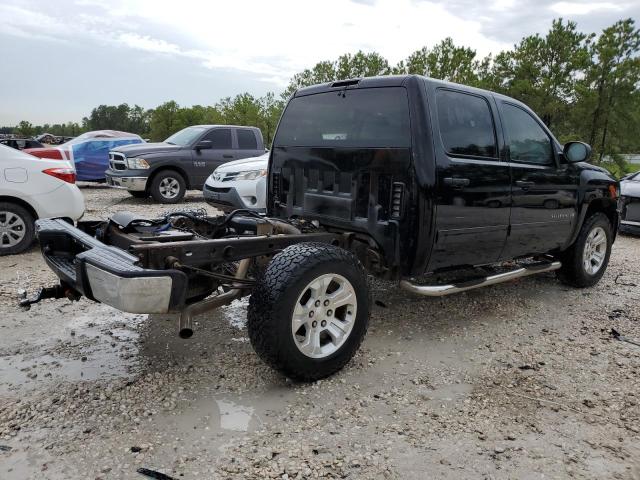 3GCEK23M29G184988 - 2009 CHEVROLET SILVERADO K1500 LT BLACK photo 3