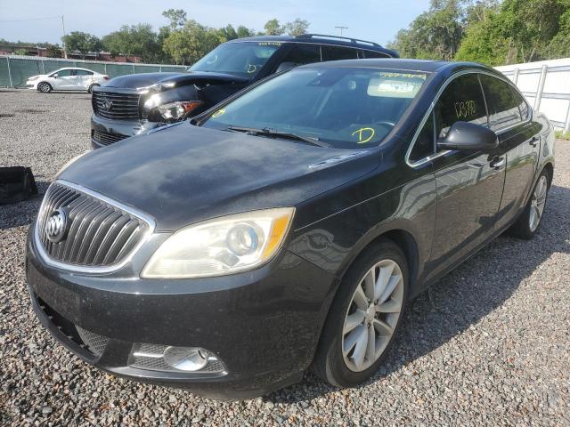 1G4PT5SV8E4156147 - 2014 BUICK VERANO PREMIUM BLACK photo 1