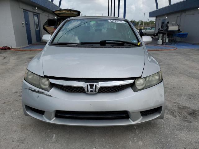 2HGFA16929H501453 - 2009 HONDA CIVIC EXL SILVER photo 5