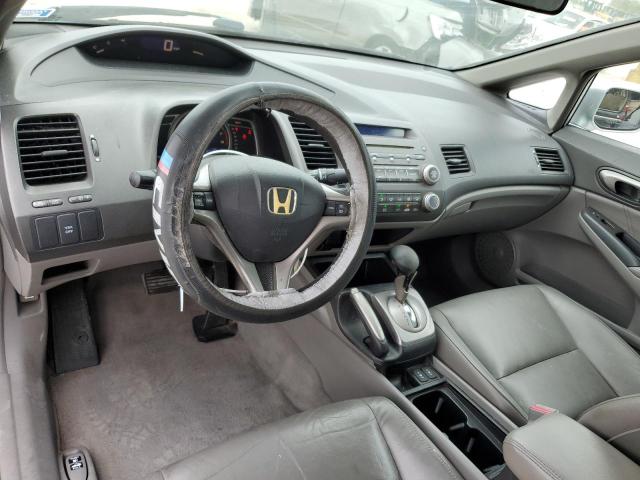 2HGFA16929H501453 - 2009 HONDA CIVIC EXL SILVER photo 8