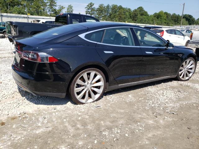 5YJSA1H12EFP56978 - 2014 TESLA MODEL S შავი ფოტო 3