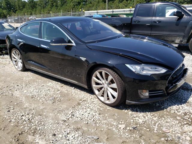 5YJSA1H12EFP56978 - 2014 TESLA MODEL S შავი ფოტო 4