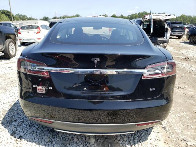 5YJSA1H12EFP56978 - 2014 TESLA MODEL S შავი ფოტო 6