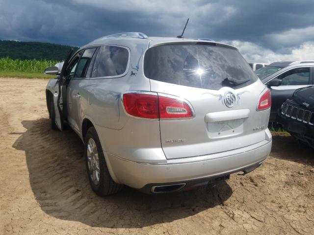 5GAKVBKD5EJ376962 - 2014 BUICK ENCLAVE SILVER photo 2