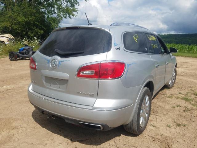 5GAKVBKD5EJ376962 - 2014 BUICK ENCLAVE SILVER photo 3