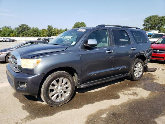 5TDZY68A28S000574 - 2008 TOYOTA SEQUOIA LIMITED GRAY photo 1